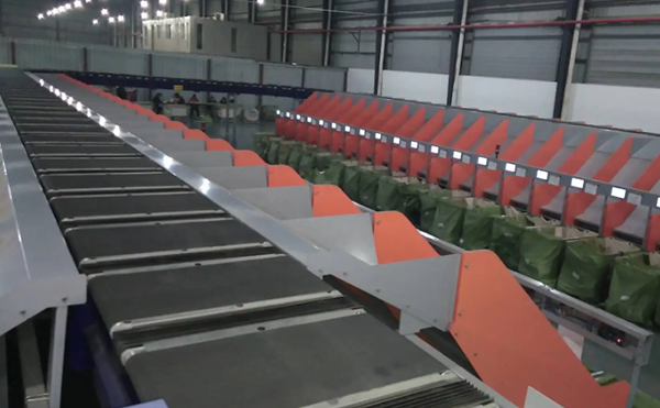 量方掃碼稱重分揀機(jī),物流快遞分揀設(shè)備,動態(tài)DWS物流設(shè)備